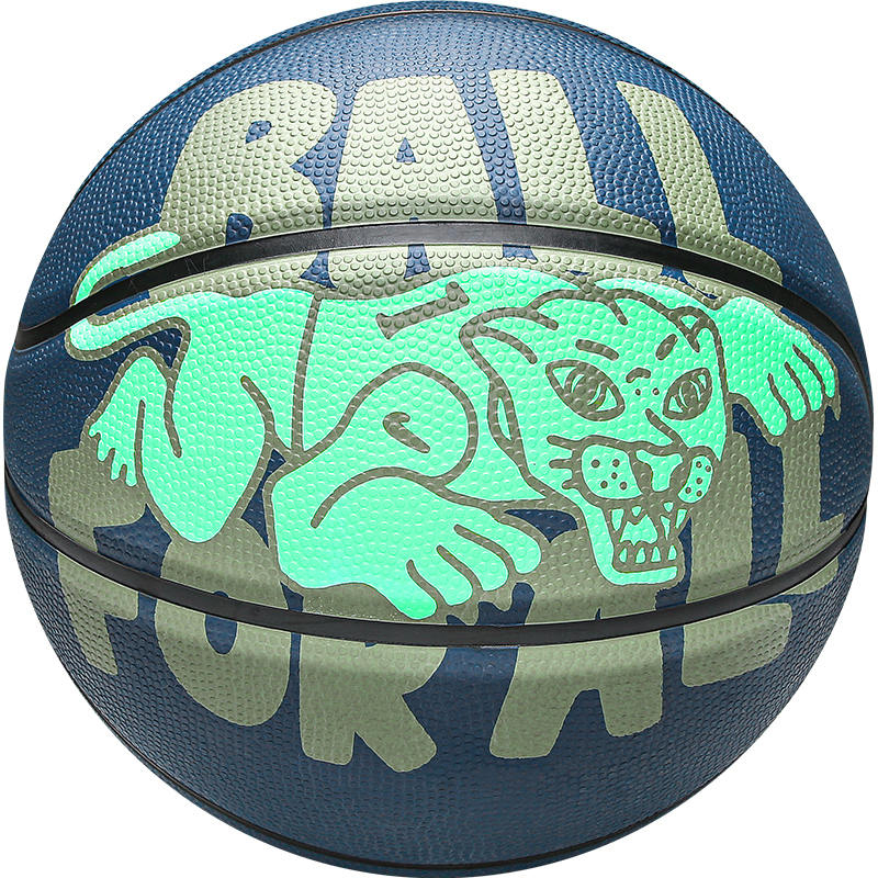 Nike Rubber Basketball Cartoon Pattern Size 7 Training Kids’