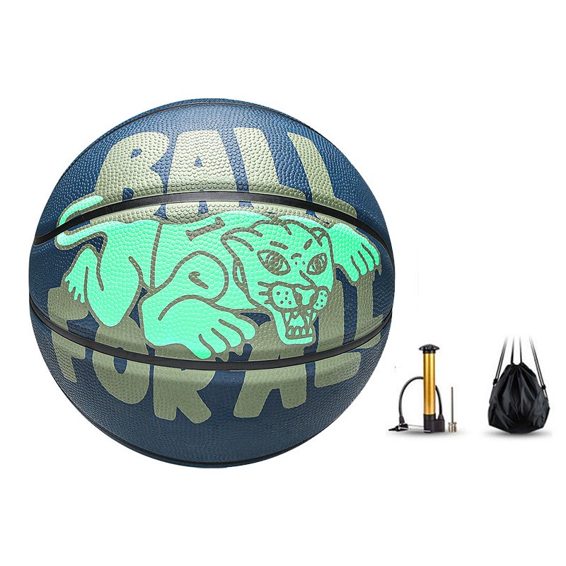 Nike Rubber Basketball Cartoon Pattern Size 7 Training Kids’