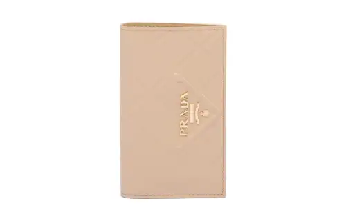 PRADA Leather Wallet Small Women's Pink