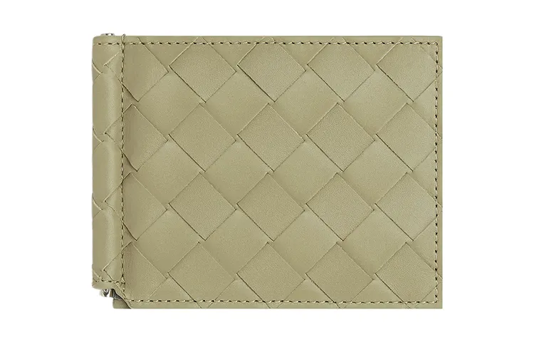 Bottega Veneta Calfskin Wallet Men's Travertine