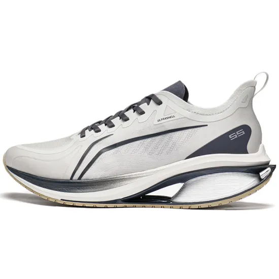 LINING WuShi 5S 3.0 Running Shoes Men Low-Top Gray Black