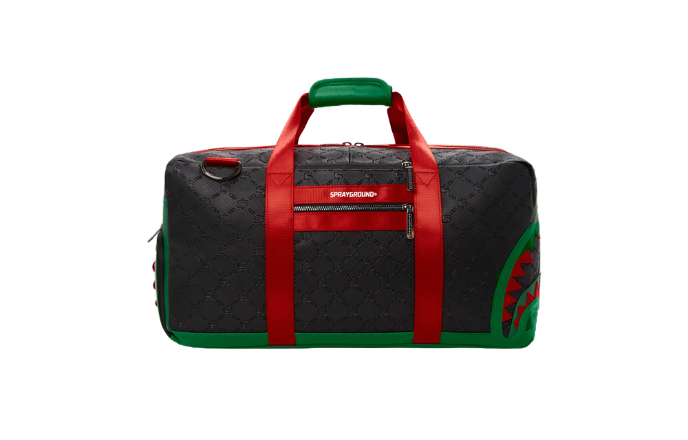 Сумка SPRAYGROUND Shark Monogram (черная)