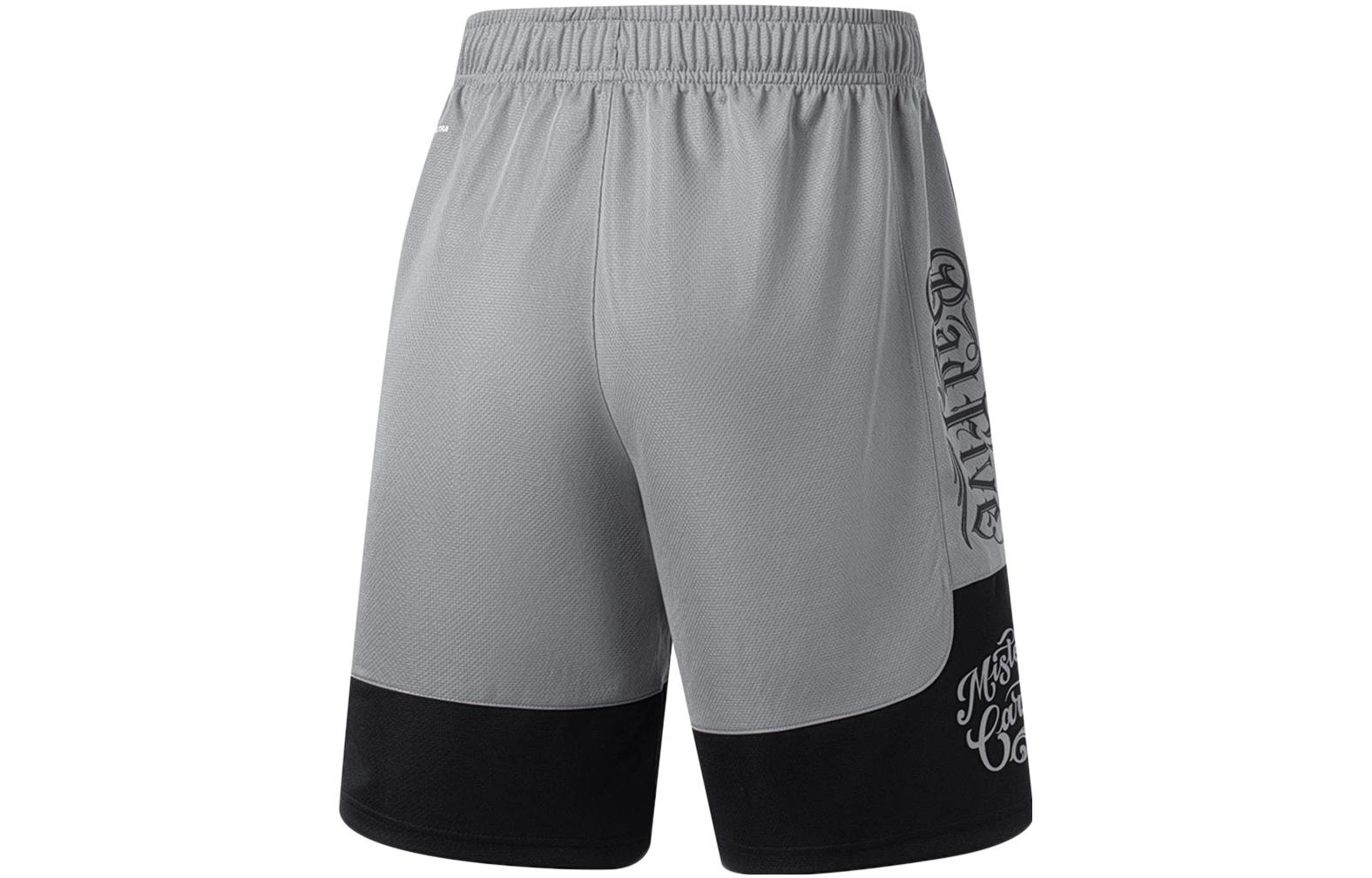 Li Ning Sports Shorts Men’s Shark Gray Black