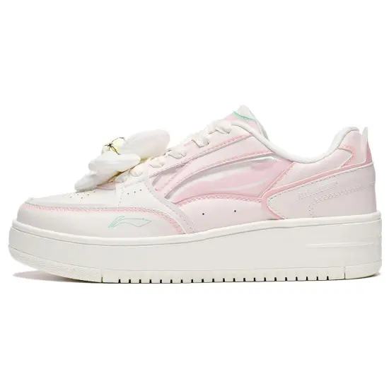 LINING X Disney Skate Shoes 'Pink White' Women's