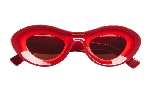 Bottega Veneta Sunglasses Women's Red