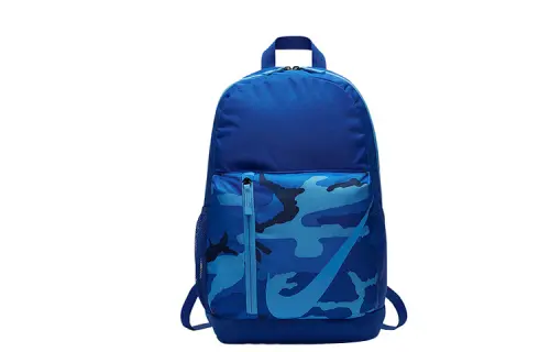 Nike Polyester Backpack Regular Men's Blue