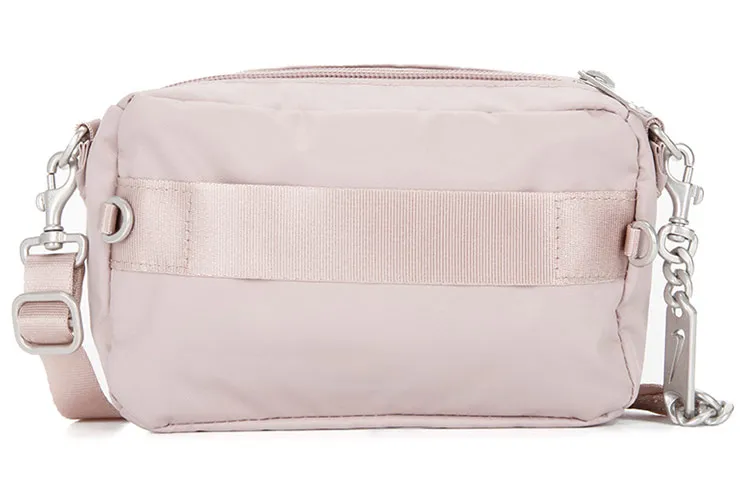Nike Fabric Sports Bag, Crossbody Bag Regular Unisex Gray Pink