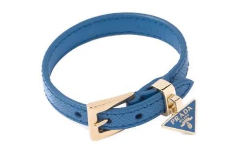 【Replicated_PMPrevious Season】Saffiano leather bracelet