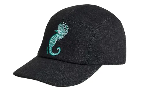 HERMES Baseball Caps Men's Black