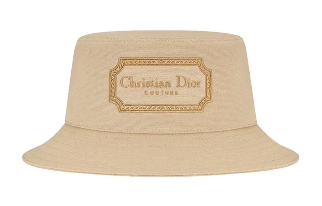 Мужская панама Dior Bucket Hat (желтая)