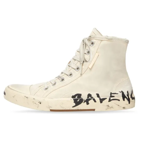 Balenciaga Paris High 'Graffiti - White'