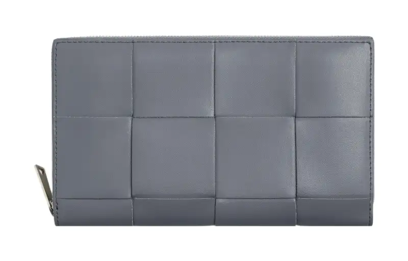 Bottega Veneta Cow Leather Wallet Large Men's Gray