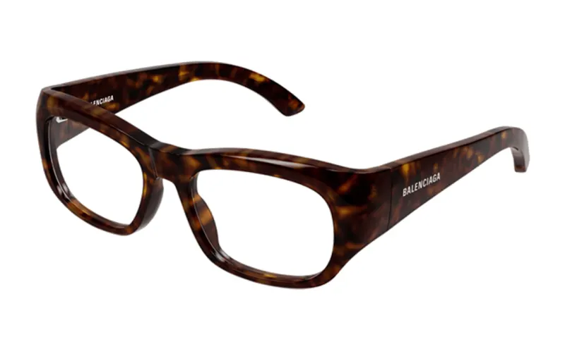 tortoiseshell D-frame optical glasses
