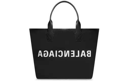 Balenciaga Cotton Canvas Tote Bag, Shopping Bag, Handbag Large Women's Handbag