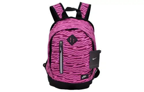 Nike Polyester Backpack Regular Women's Fuchsia