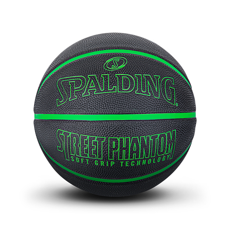 SPALDING Street Collection Rubber Basketball Green Size 7 Training Unisex China Mainland Version