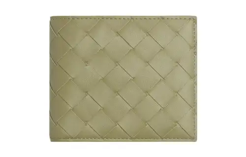 Bottega Veneta Intrecciato Bi Fold Wallet