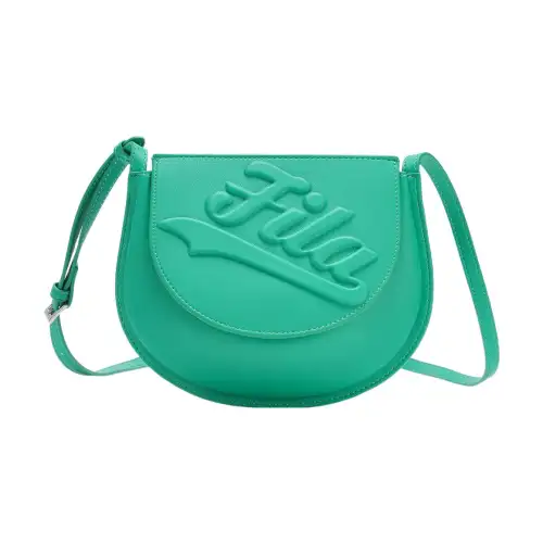 FILA FUSION Pu Crossbody Bag, Shoulder Bag Regular Unisex Leaf Green