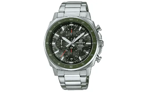 CASIO Men EDIFICE 43.8mm Green Watch EFV-600D-3C