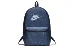 Nike Heritage Polyester Backpack Regular Unisex Blue