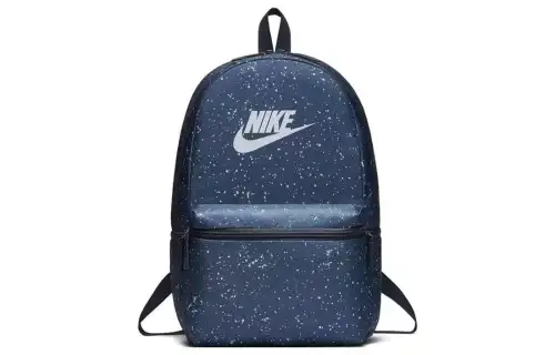 Nike Heritage Polyester Backpack Regular Unisex Blue