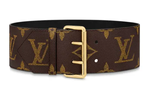 LOUIS VUITTON Oversized Buckle 90mm Belt
