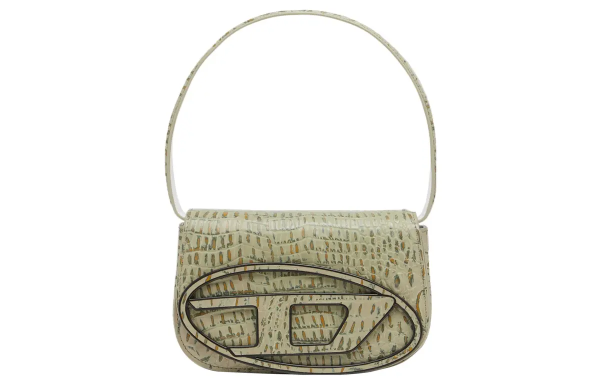 【RunwayPrevious Season】1DR crocodile-embossed shoulder bag