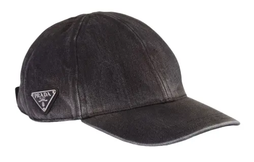 PRADA Logo-patch Baseball Cap