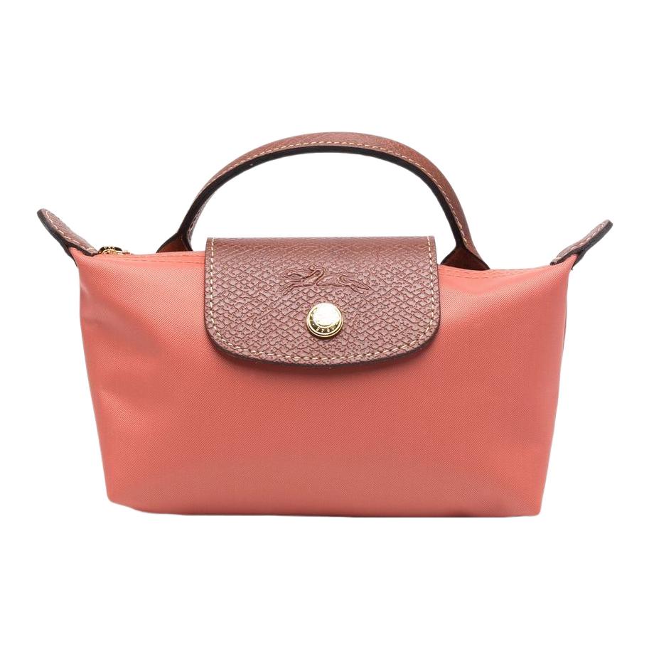 Женская сумка LONGCHAMP Le Pliage Green (розовая)