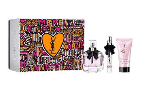 YSL, perfume, set, limited edition, Birthday gift, 3 piece set, #2023