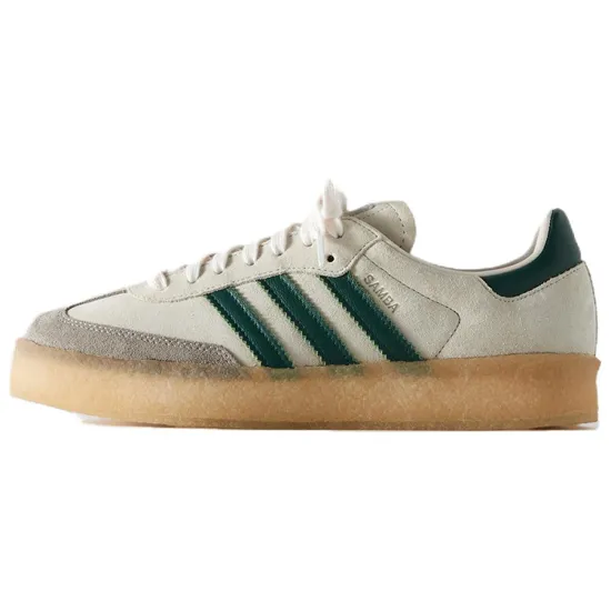 Adidas Originals Clarks 8th Street Samba By Ronnie Fieg Chalk White Green
