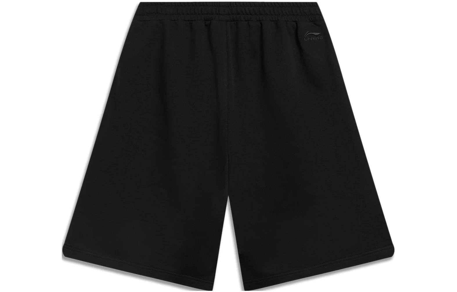Li Ning Sports Life Collection Sports Shorts Men’s Black Moderate