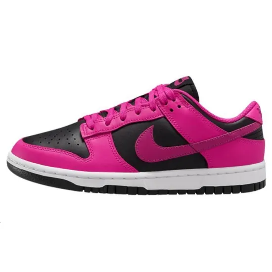 Nike Dunk Low Fierce Pink Black Women's