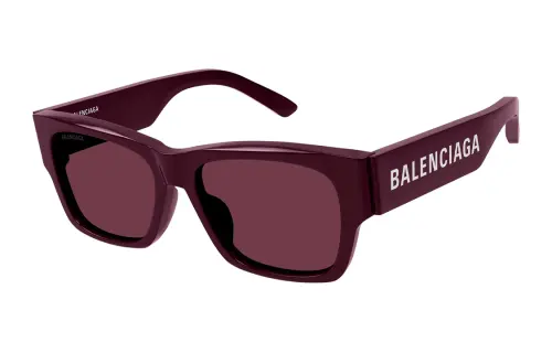 Balenciaga enamelled-logo square-frame sunglasses