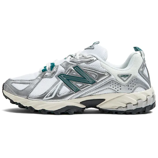 New Balance 610 Silver Metallic Reflection Green