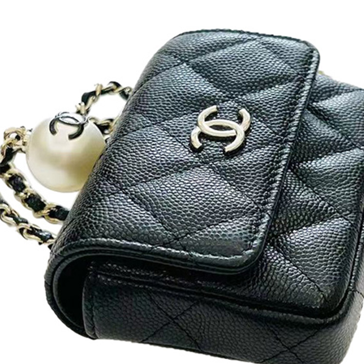 Женская сумка Chanel AP2119-B05756-94305 (черная) — фото 5