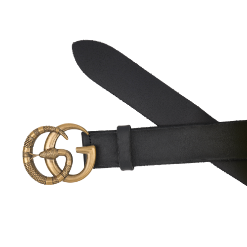 Ремень Gucci Double G Belt (черный) — фото 4