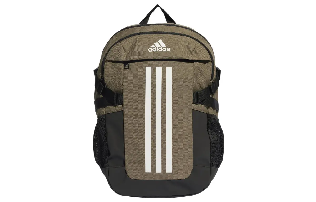 Adidas Polyester Backpack Regular Unisex Olive Green/White