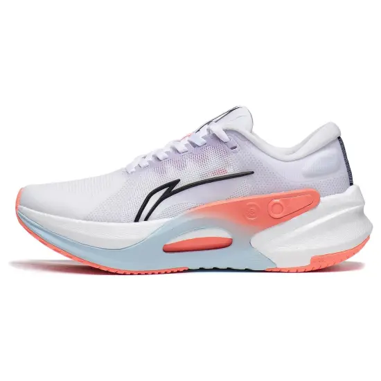 LINING Furious Rider 7.0 Running Shoes Women's Low-Top White Orange/Purple