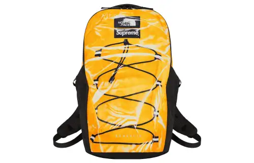 Supreme X The North Face SS23 Collaboration The North Face Collaboration Polyester Backpack Unisex Yellow