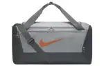 Nike Fabric Training Luggage Bag Gym Bag Unisex Light Smoke Gray/Smoke Gray/Psychedelic Orange