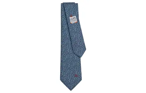 HERMES Ties Men's Blue