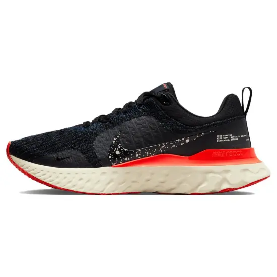 Nike React Infinity Run Obsidian Bright Crimson