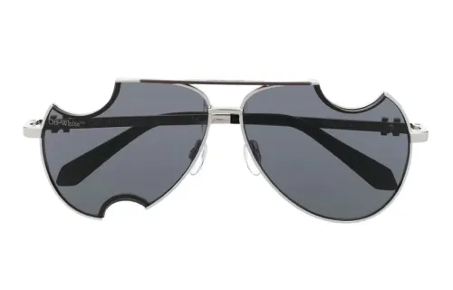 OFF WHITE Dallas Cut Out Aviator Sunglasses