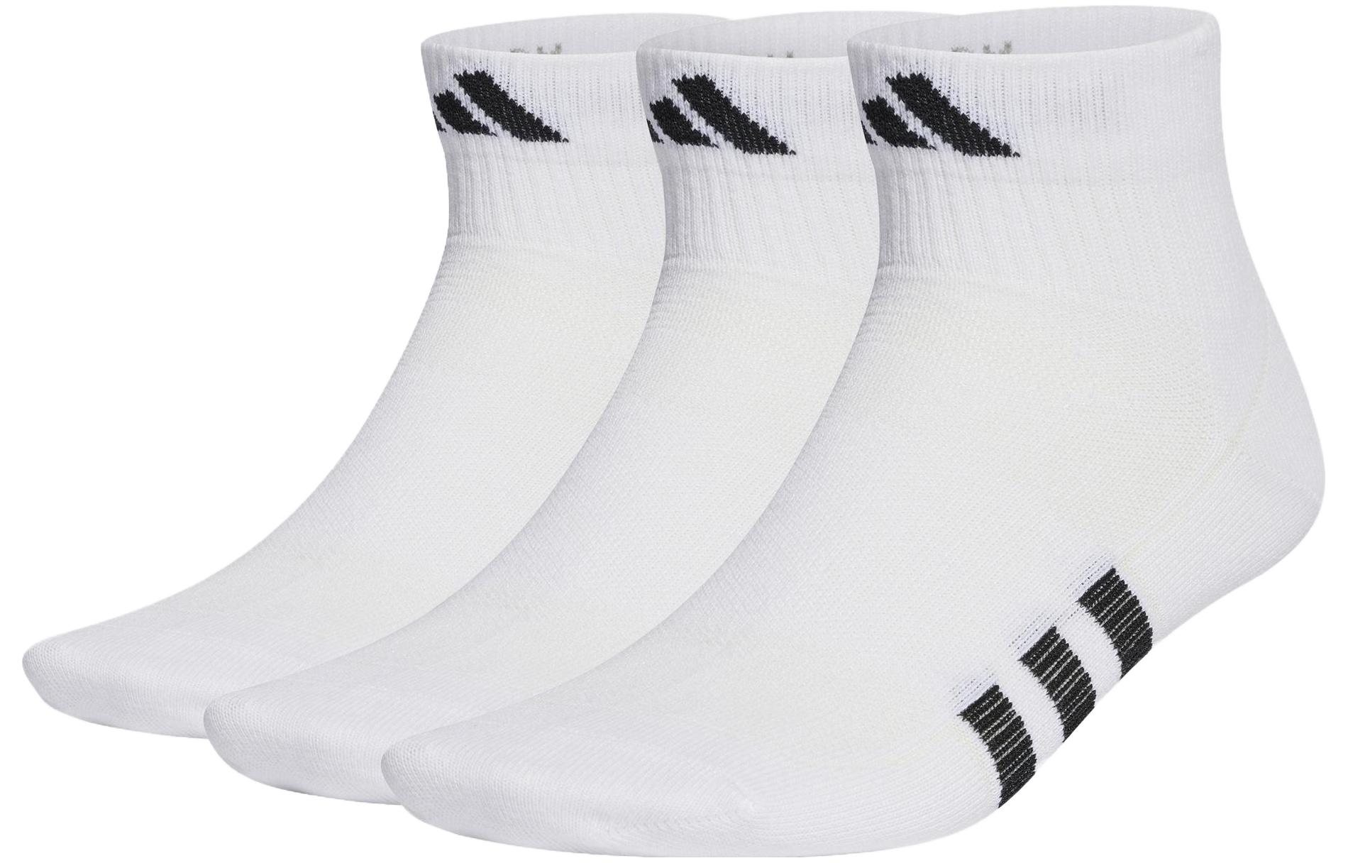 Adidas Short Ankle Socks Unisex 3 Pack White