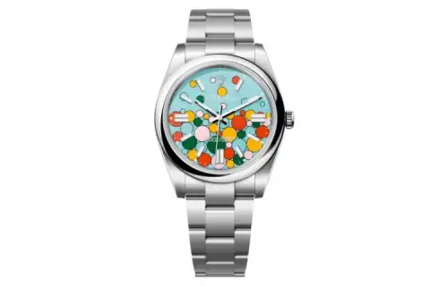 Rolex 2024 pre-owned Oyster Perpetual Celebration Motif 36mm