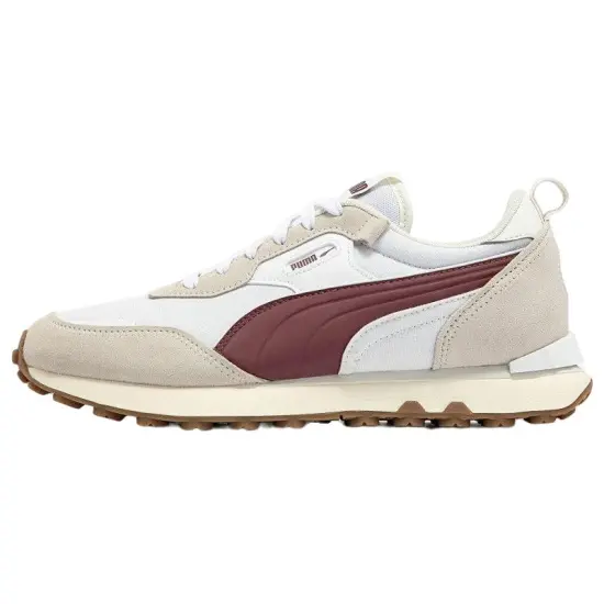 Puma Rider FV Lifestyle Shoes Unisex Low-top White/beige/red
