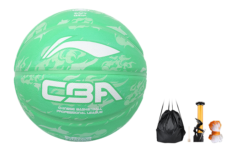 Li Ning Rubber Basketball Green Size 5 Training Kids’