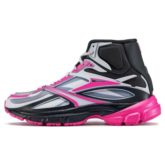 Reebok Road Modern Running Shoes Unisex High-top Black/Gray/Pink