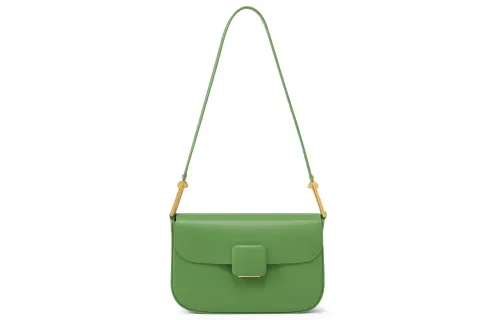 CHARLES&KEITH Pu Versatile Charles & Keith Bag Shoulder Bag Small Women's Beige/Green/Orange/Pink